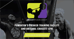 Desktop Screenshot of crossfitpushinweight.com